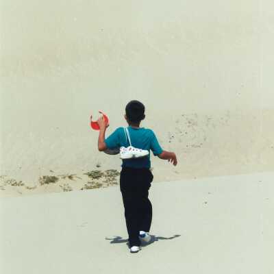 West Newlove Elementary School Field Trip to the Dunes Center and Oso Flaco Lake May 2001; 4" x 6" color photograph