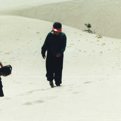 West Newlove Elementary School Field Trip to the Dunes Center and Oso Flaco Lake May 2001; 4" x 6" color photograph