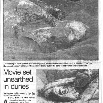 Santa Barbara News-Press article November 20 - 1990