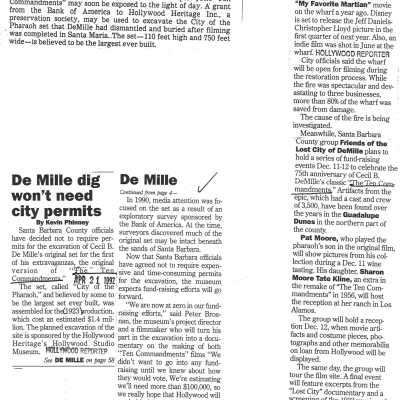 1990 and Ho - Los Angeles Times article November 15