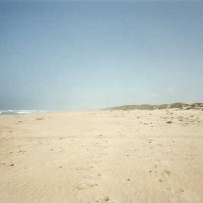 Guadalupe Beach during the Unocal oil contamination of water and sand on beach