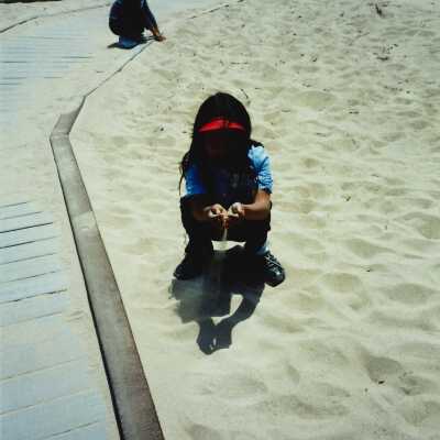 West Newlove Elementary School Field Trip to the Dunes Center and Oso Flaco Lake May 2001; 4" x 6" color photograph