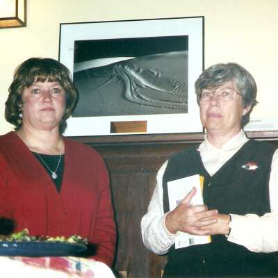 Karen Wood, Liz Scott-Graham by R - Karen Wood Retirement Party March 2001; James Spellman