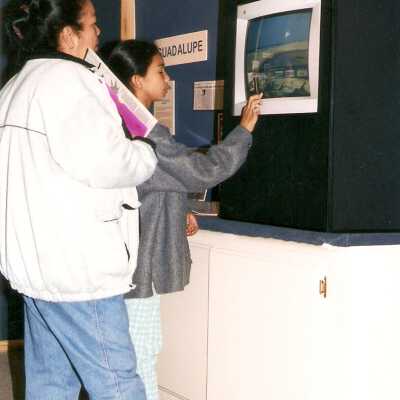 Dunes Discovery Center visitors.