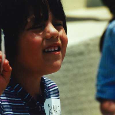 West Newlove Elementary School Field Trip to the Dunes Center and Oso Flaco Lake May 2001; 4" x 6" color photograph