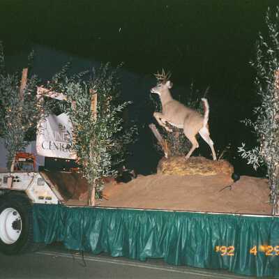 Guadalupe Christmas Parade Float 2000 4" x 6" color photograph