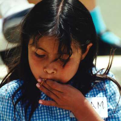 West Newlove Elementary School Field Trip to the Dunes Center and Oso Flaco Lake May 2001; 4" x 6" color photograph