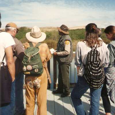 Volunteer training spring 1995. Kathleen Goddard Jones.