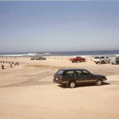 Guadalupe Dunes Preserve aka Rancho Guadalupe Beach County Park, "Guadalupe Beach Parking Area"