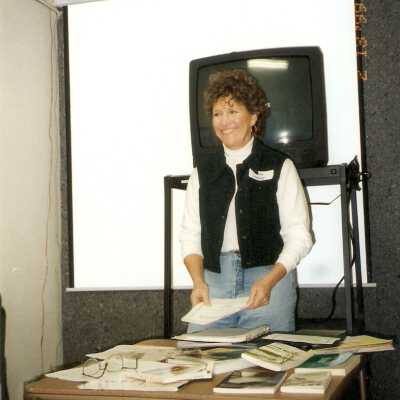 Dunes Discovery Center training class with instructor Nancy Dreher 2/99.