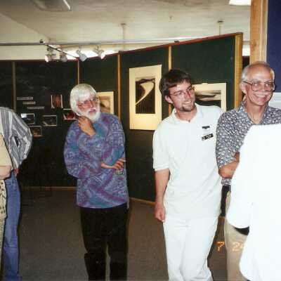 Premier of reptile C.D. 7/1999. Barbara Neuman, Tom Neuman, Richie Leroy, Jim Neuman and his wife Barbara Neuman.