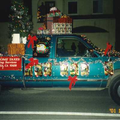 Guadalupe Christmas Parade 4" x 6" color photograph