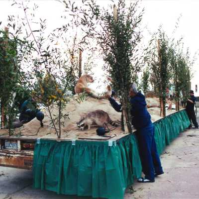 Guadalupe Christmas Parade 4" x 6" color photograph