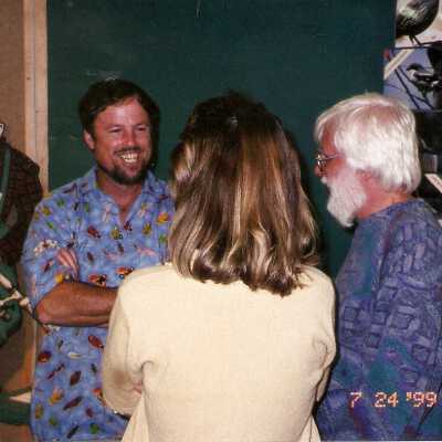 Premier of reptile C.D. 7/1999. Dennis Sheridan, Barbara Neuman, Tom Neuman