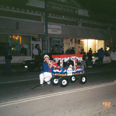 Guadalupe Christmas Parade 4" x 6" color photograph