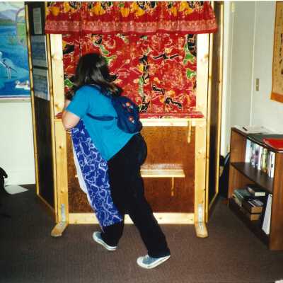 Unspecified Elementary School Field Trip 2001; 4" x 6" color photograph