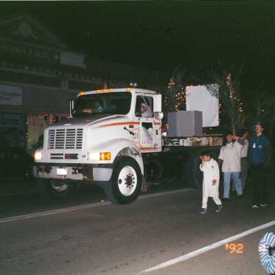 Guadalupe Christmas Parade 4" x 6" color photograph