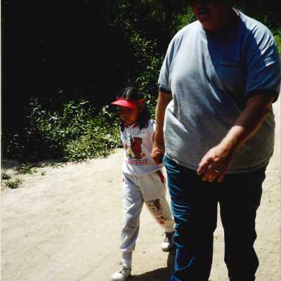 West Newlove Elementary School Field Trip to the Dunes Center and Oso Flaco Lake May 2001; 4" x 6" color photograph