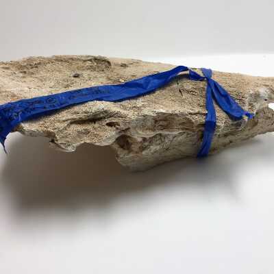 Parts of Albin's (Shpinx) body, no head attached, Piece with bullet, Ten Commandments