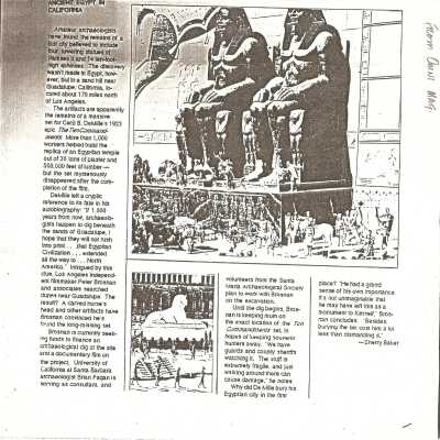 San Luis Obispo Telegram-Tribune article January 2