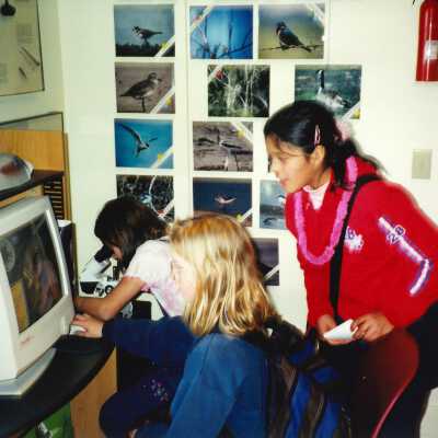 Unspecified Elementary School Field Trip 2001; 4" x 6" color photograph