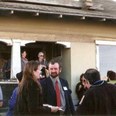 Ground breaking for new Dunes Center 11/17/99