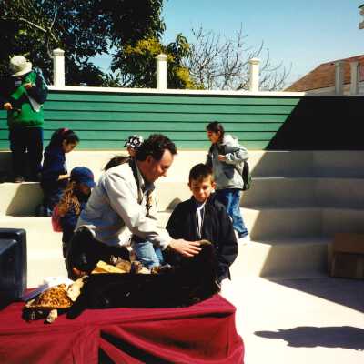 Chris Barr; 4" x 6" color photograph - Unspecified Elementary School Field Trip 2001