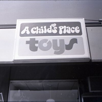 A Child's Place Sign, 1979