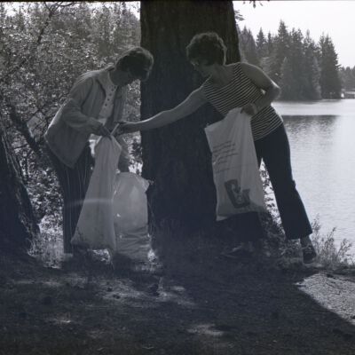 Olympia Junior Women's Litter Pick-Up, 1973: Frame 14