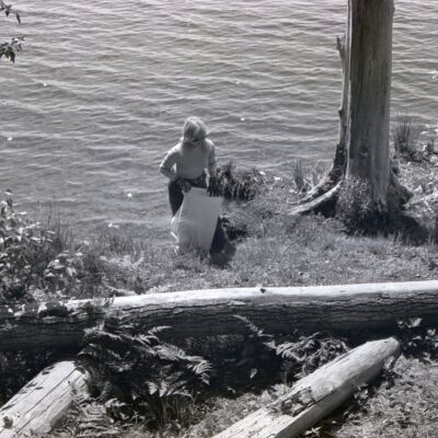 Olympia Junior Women's Litter Pick-Up, 1973: Frame 15