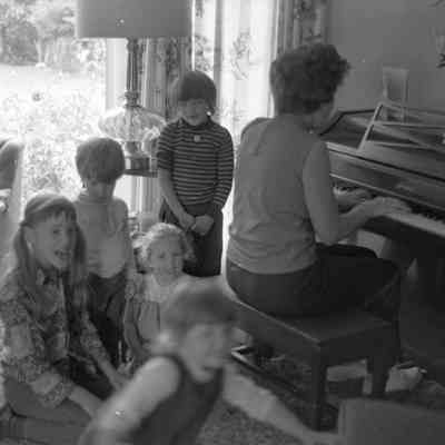 Unidentified people, Day care, Date unknown: Frame 11