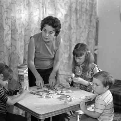 Unidentified people, Day care, Date unknown: Frame 3
