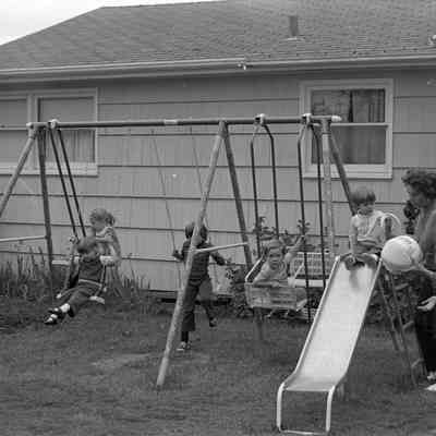 Unidentified people, Day care, Date unknown: Frame 6