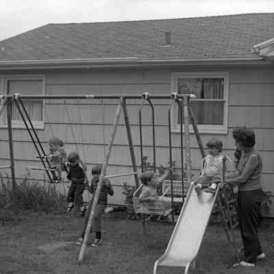 Unidentified people, Day care, Date unknown: Frame 7