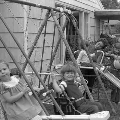 Unidentified people, Day care, Date unknown: Frame 8
