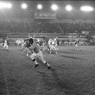 Timberline High School v. Captial High School football game, 1977: Frame 2A