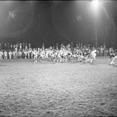 Timberline High School v. Captial High School football game, 1977: Frame 24B