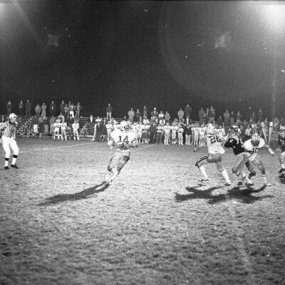 Timberline High School v. Captial High School football game, 1977: Frame 27B