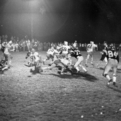Timberline High School v. Captial High School football game, 1977: Frame 28B
