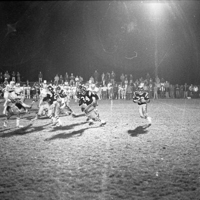 Timberline High School v. Captial High School football game, 1977: Frame 29B