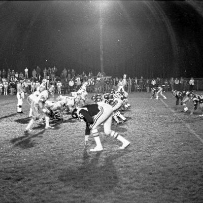 Timberline High School v. Captial High School football game, 1977: Frame 30B