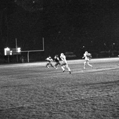 Timberline High School v. Captial High School football game, 1977: Frame 34A