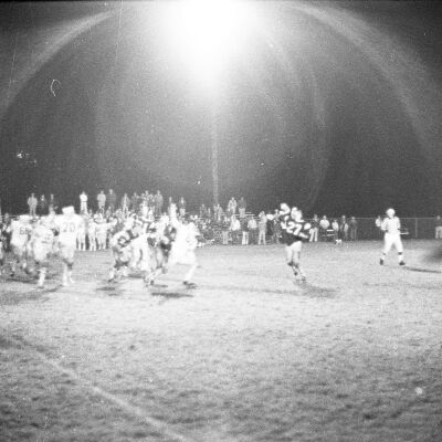 Timberline High School v. Captial High School football game, 1977: Frame 34B