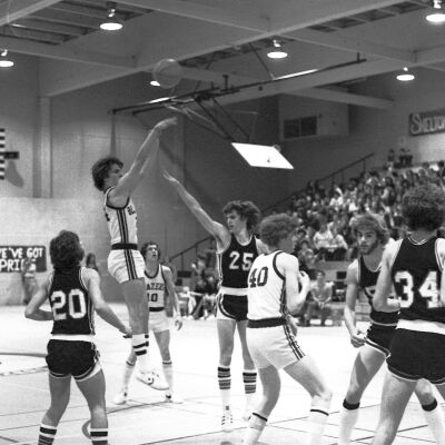 Timberline v. Shelton, Timberline High School gym, 1976: Frame 8b