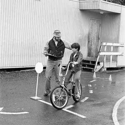 Bike Rodeo, South Bay School, Date unknown: Frame 30