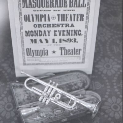 Masquerade Ball sign, 1976: Frame 42b
