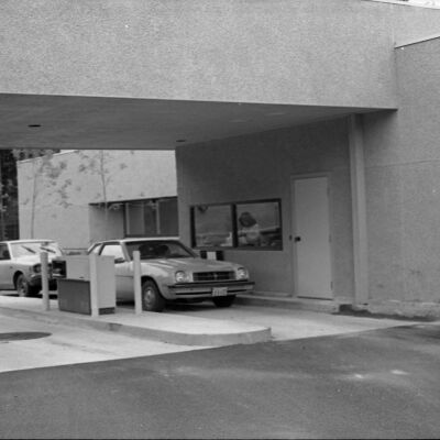 Lacey Bank drive-thru service window, Date unknown: Frame 23a