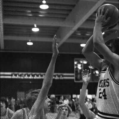 Timberline vs. Olympia, Men's Basketball, 1980