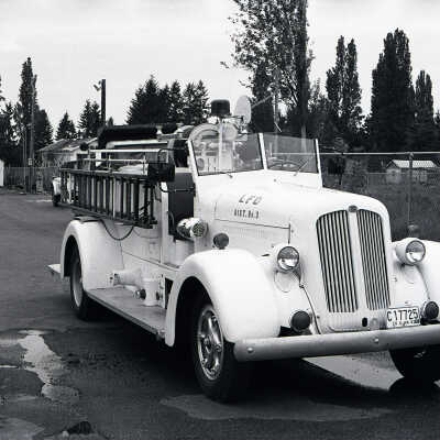 Lacey Fire Department 1945 Seagrave Fire Engine: Frame 33