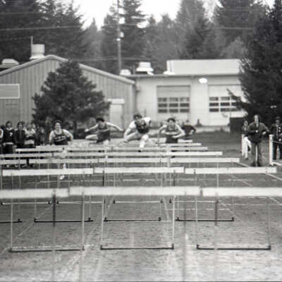 North Thurston High School vs. Tumwater High School, Track Meet, 1978: Frame 27a